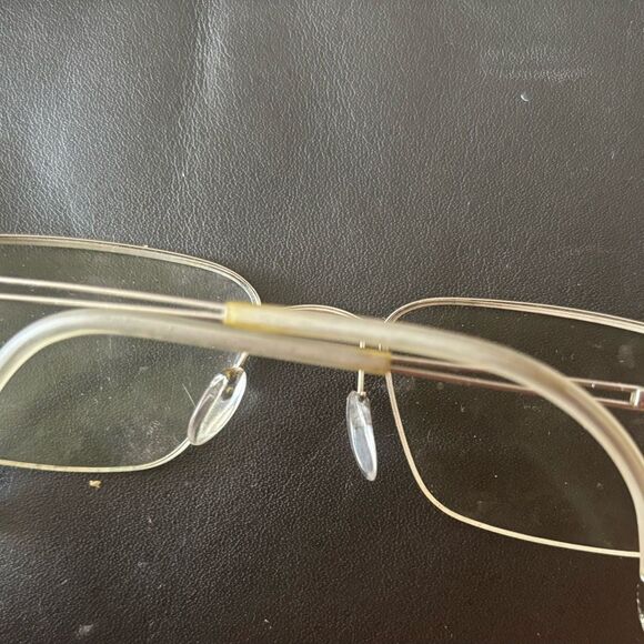 Silhouette Glasses 5278 clear frames rare classic cutout accessory y2k unisex - Picture 3 of 13